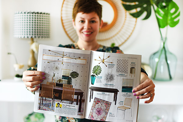 HGTV Magazine Dining Room Feature, Delineate Your Dwelling #HGTVmagazinefeature #magazinefeature