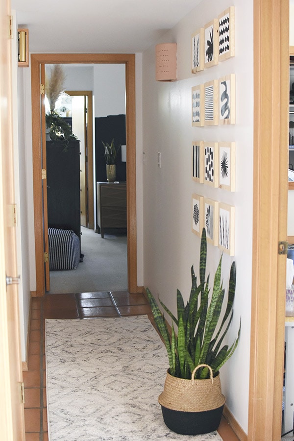 Hallway update - simple modern