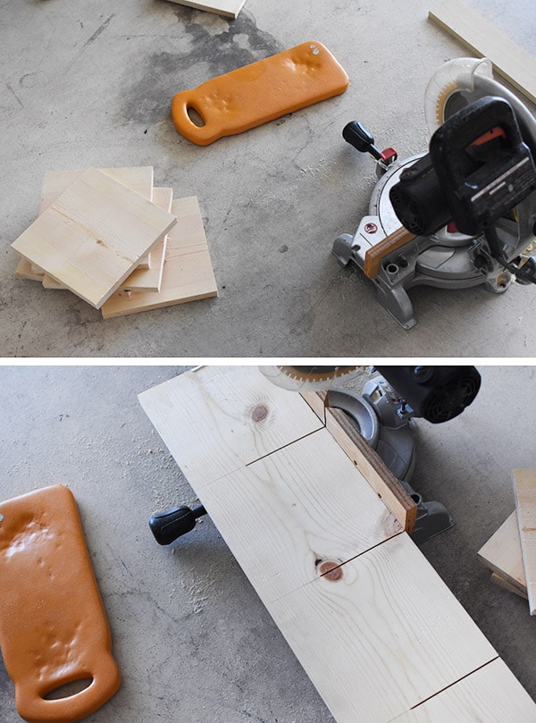 Hallway update - Miter Saw cutting boards