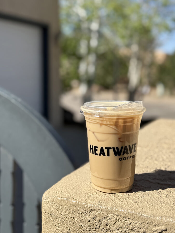 Heatwave iced latte coffee