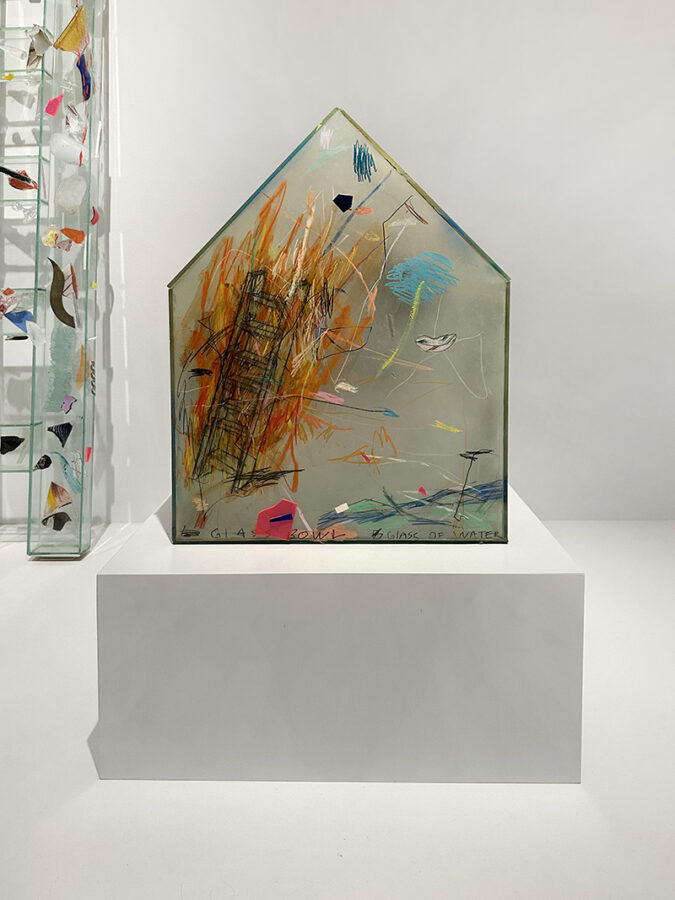 Glass House art, Newfields Art Museum 
