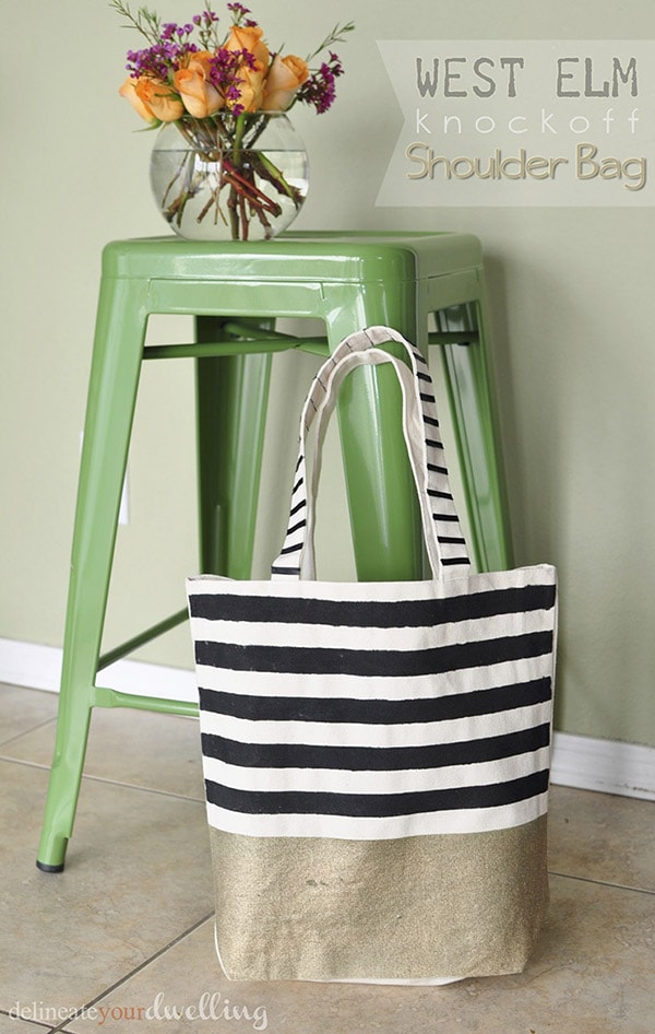 West Elm knock-off bag