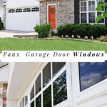 Install Fake Garage Door Windows