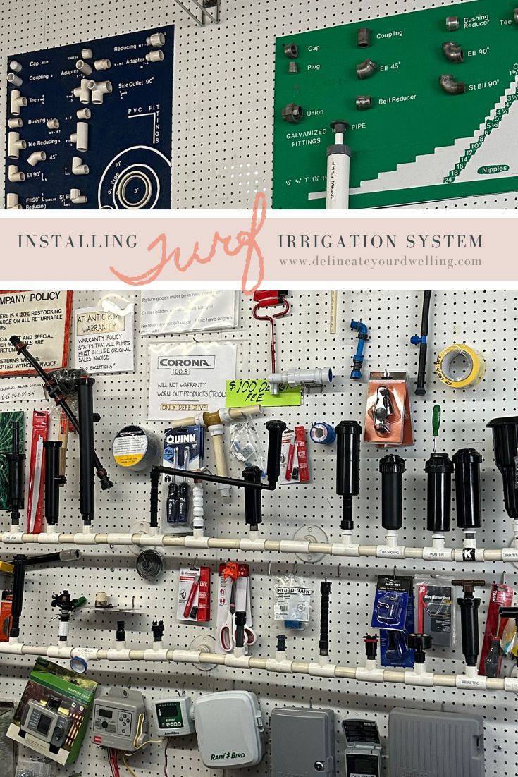 Irrigation supplies