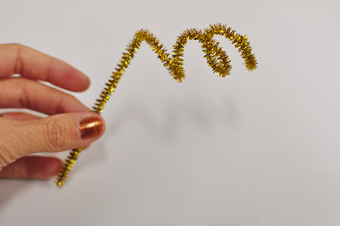 Gold Pipe Cleaner twist