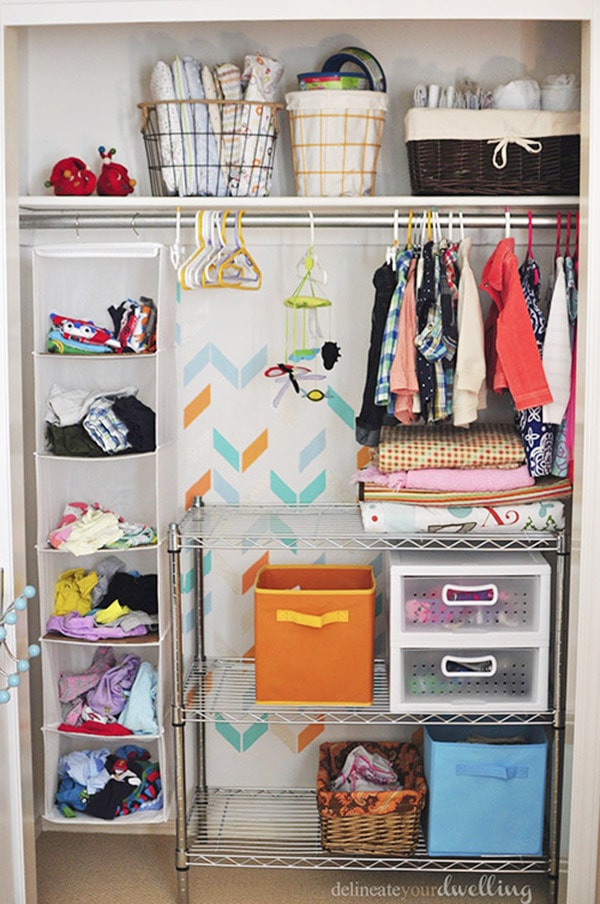 Kid's Shared Closet complete