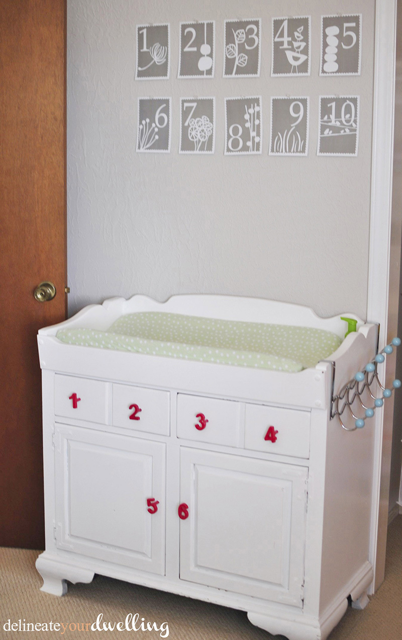 Kid's Diaper changing station