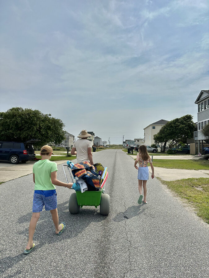 Walking to Beach - Kill Devil Hills, North Carolina