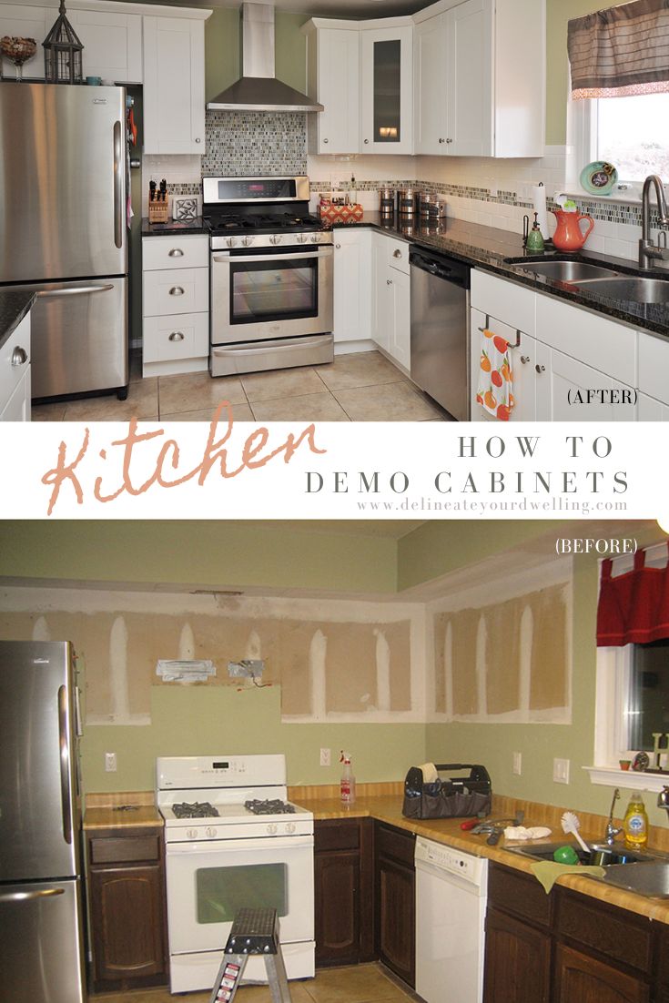 Kitchen Cabinet Demo