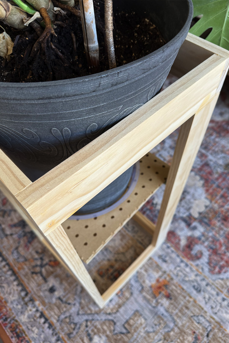 Cube large plant stand