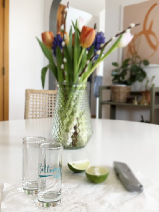 Easy way to remove a printed label from a glass jar Delineate Your