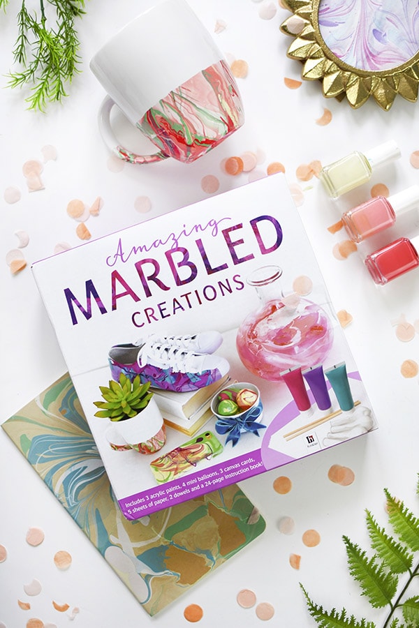 Amazing Marbled Creations book