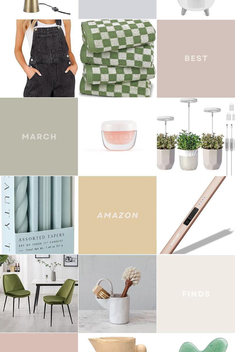 March Home Decor Amazon finds