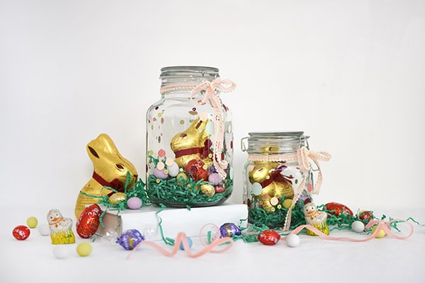 Mason Jar Easter basket