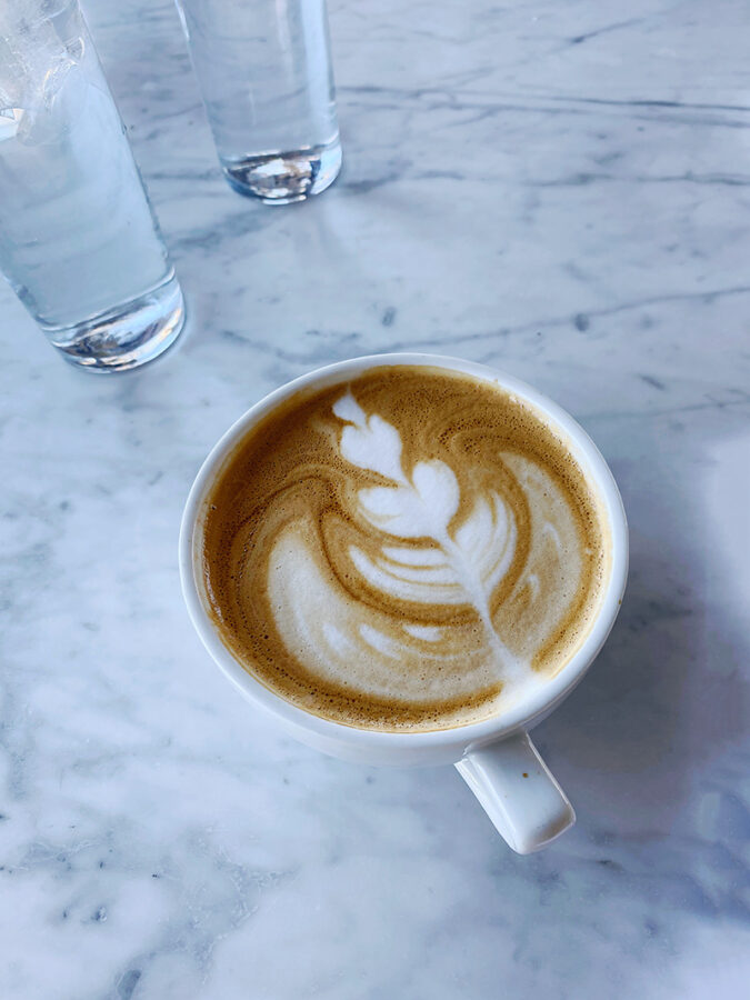 Meraki Latte coffee