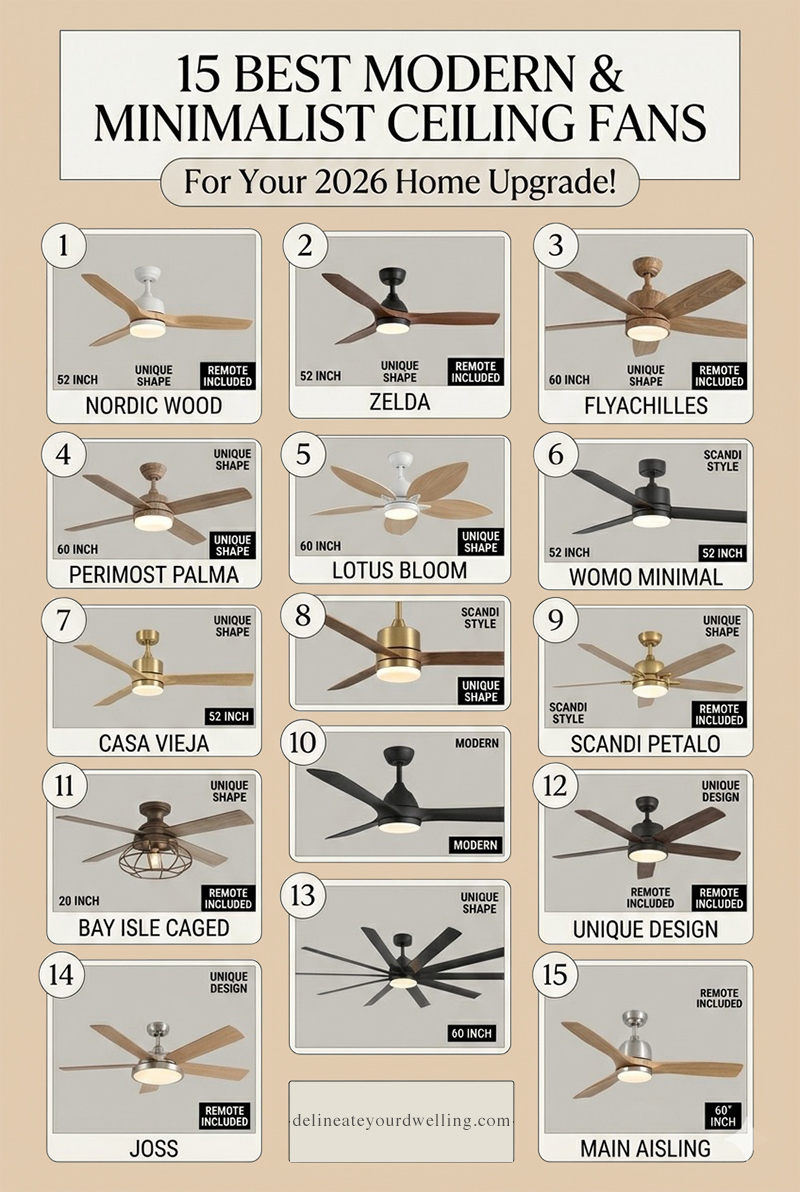 15 cool ceiling fan ideas