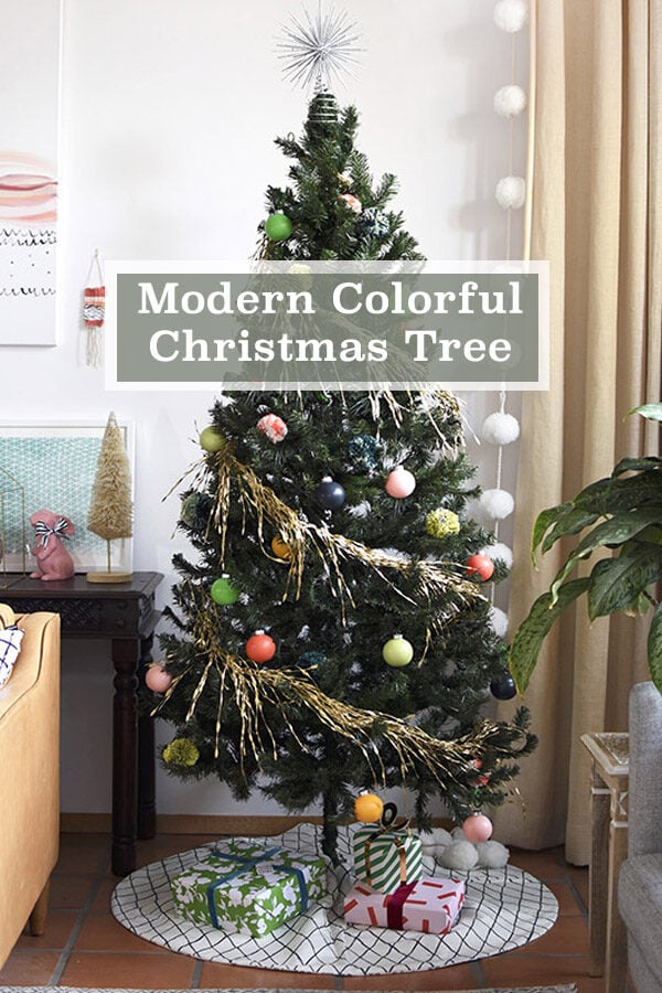 Colorful Modern Christmas Tree