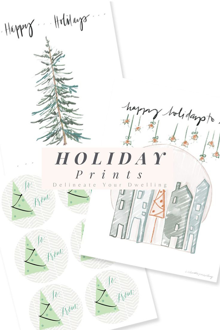 Modern Holiday Prints