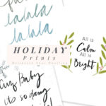 Modern Holiday Prints