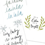Modern Holiday Prints