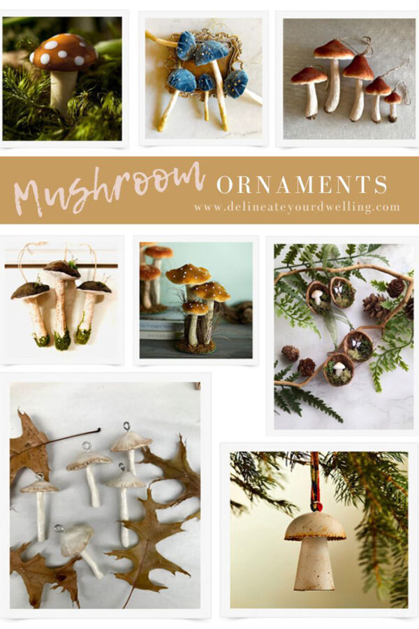 Mushroom Ornaments