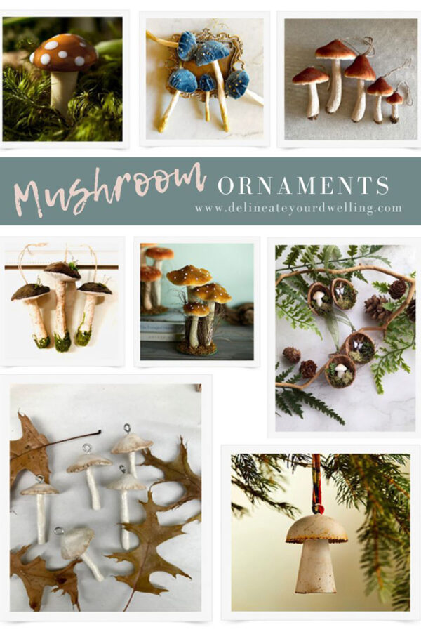 Mushroom Ornaments