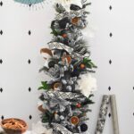 Natural Modern Flocked Christmas Tree