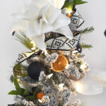 Natural Modern Flocked Christmas Tree