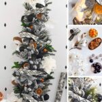 Natural Modern Flocked Christmas Tree