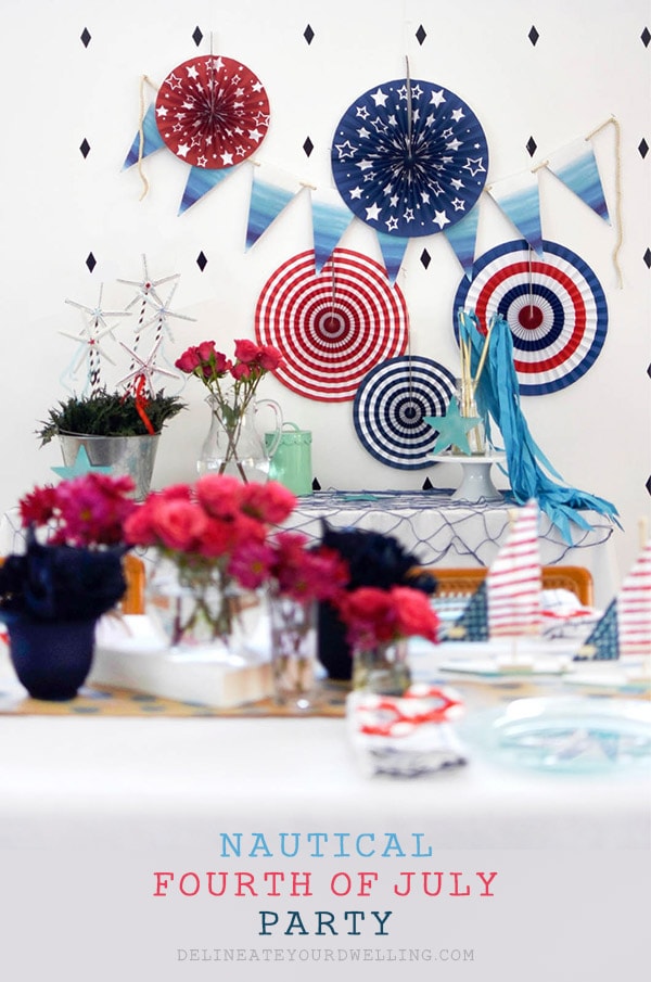 Nautical Fourth of July Party