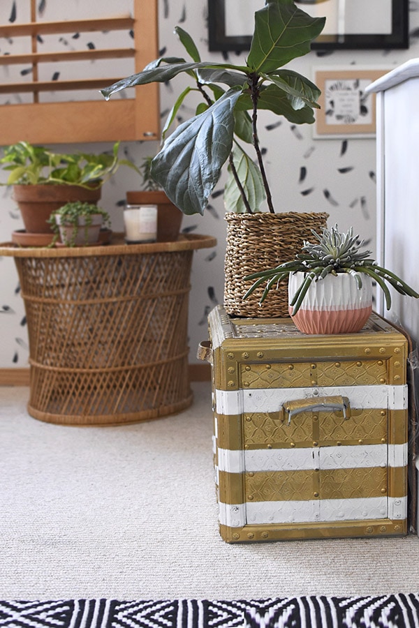 Office Refresh - Gold and White trunk