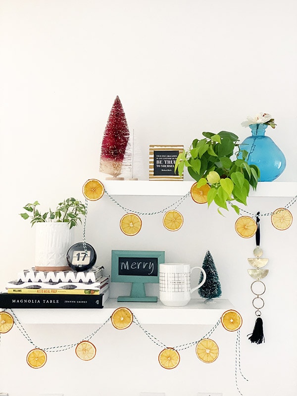 Orange Slice Garland and Bakers Twine