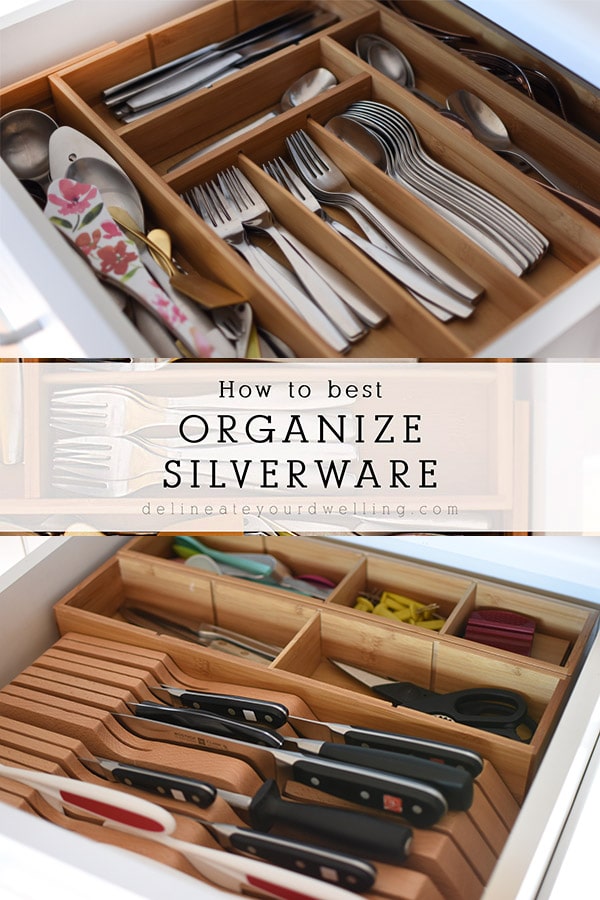 Organize your Silverware in a drawer