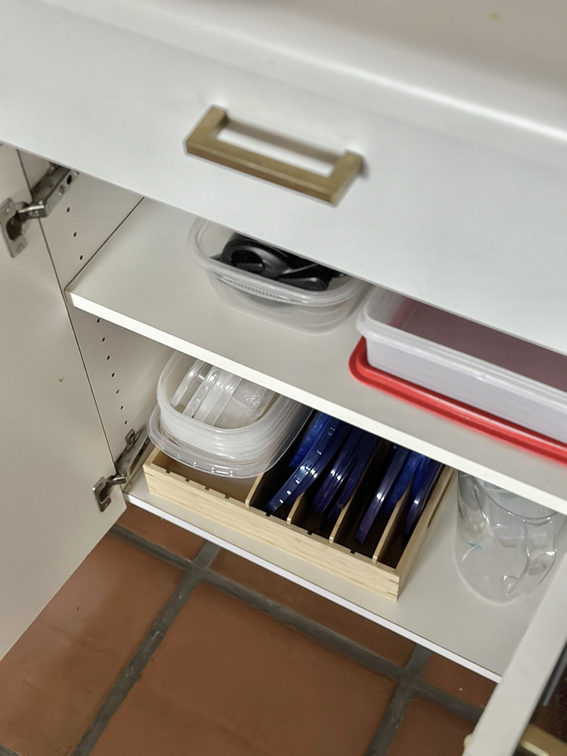 Tupperware Organizer for Kitchen Cabinet Organizing