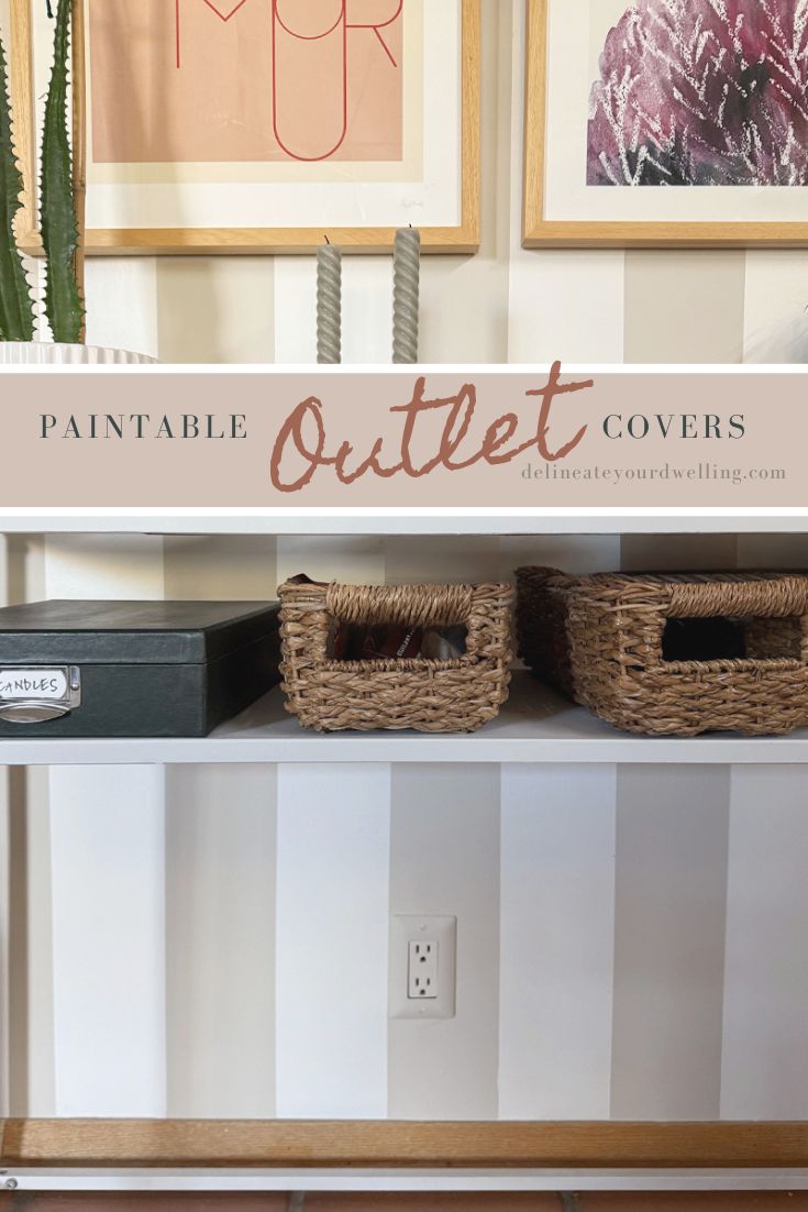 DIY Paintable Outlet Covers