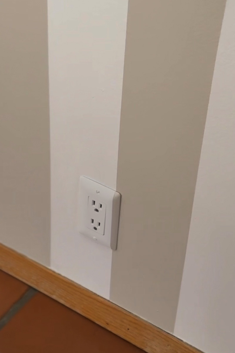 Striped Outlet Cover