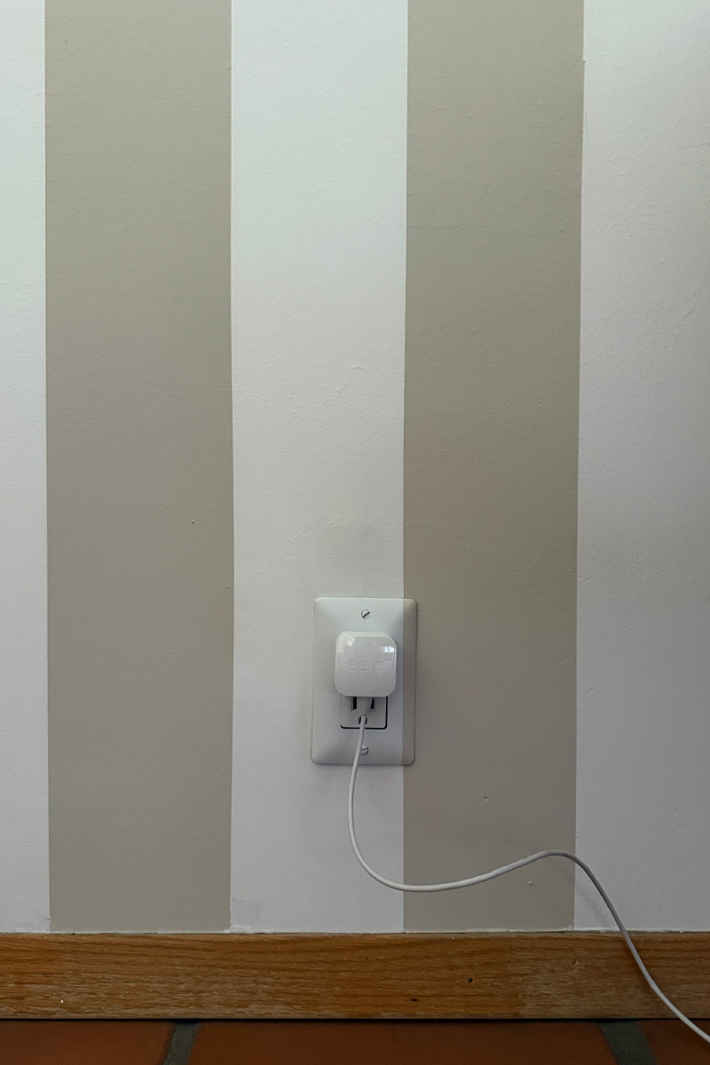 Painted outlet cover