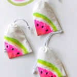 Painted Watermelon Bag