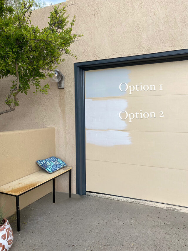 Painting your Garage Door Delineate Your Dwelling