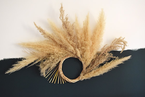 Pampas Grass Wreath-2