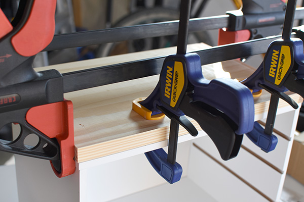 Clamping Wood to dry