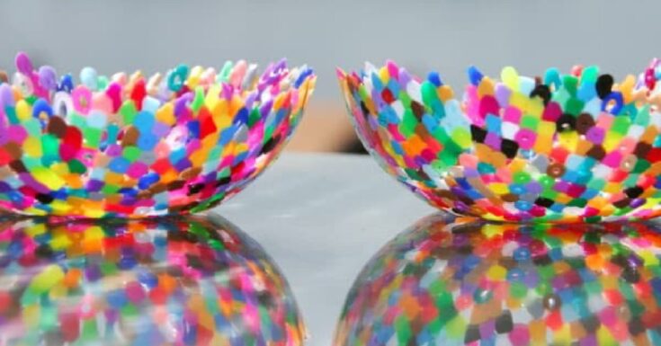 Vikalpah: DIY perler beads bowl with designs