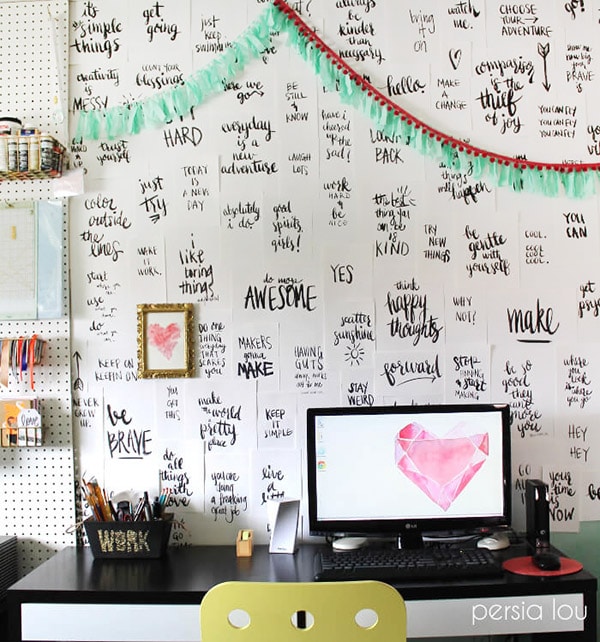 Persia-Lou-Handwritten-Notes-Wall