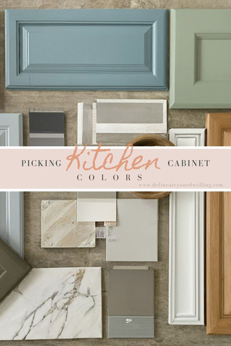 Picking kitchen cabinet colors