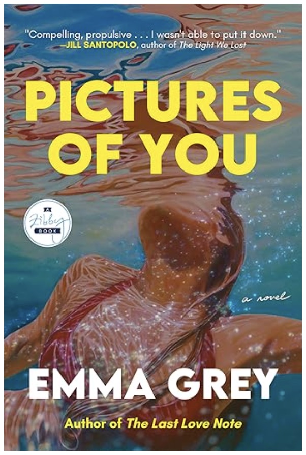 Pictures of You, image of a woman underneath the water swimming - Fiction book