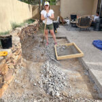 Removing-a-concrete-patio-by-hand
