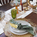 Candlelit Moody Thanksgiving Table