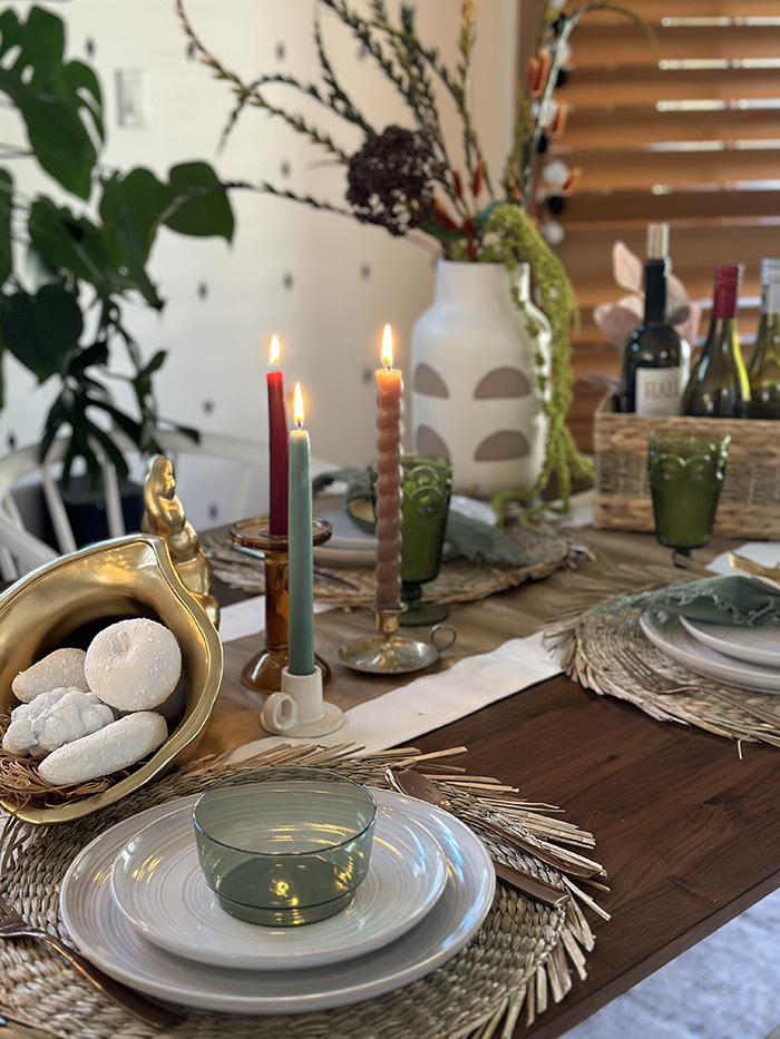 Romantic Thanksgiving Table