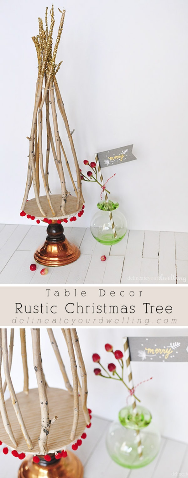 Rustic Christmas Tree creation