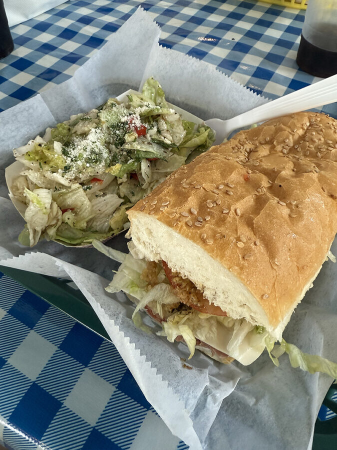 Italian sandwich - Adriana's On The Hill, St Louis MO